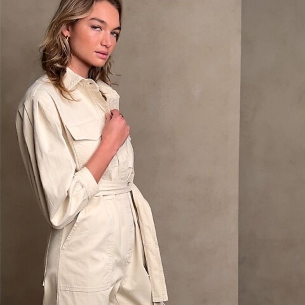 Banana Republic Andi Moleskin Flight Jumpsuit - Picture 3 of 14